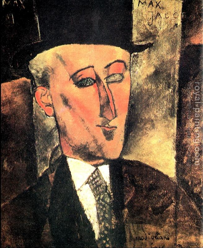 Amedeo Modigliani : Portrait of Max Jacob